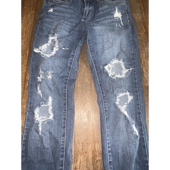 JUDY BLUE HIGH WAIST SKINNY WOMENS JEANS SIZE 1/25 - Picture 2 of 7